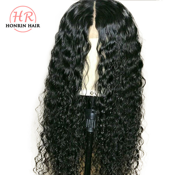 Honrin Hair 360 Lace Wig Deep Curly Full Lace Human Hair Wig Brazilian Virgin Hair Pre Plucked Hairline 150% Density Lace Front Wig