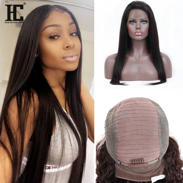 Human Hair Lace Front Wigs 100% Brazilian Remy Hair Lace Human Hair Wigs 13*4 Straight Lace Front Wigs For Black Women