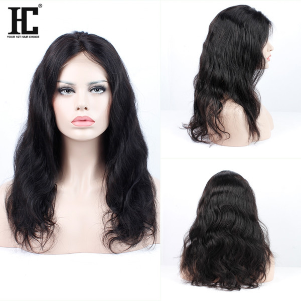 Lace Front Human Hair Wigs For Black Women Natural Pre Plucked 130% Density Body Wave Brazilian lace Frontal Wig Remy Hair