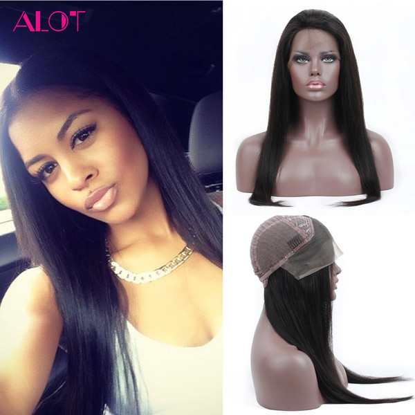 Human Hair Lace Front Wigs 100% Brazilian Remy Hair Lace Human Hair Wigs 13*3 Straight Lace Front Wigs For Black Women