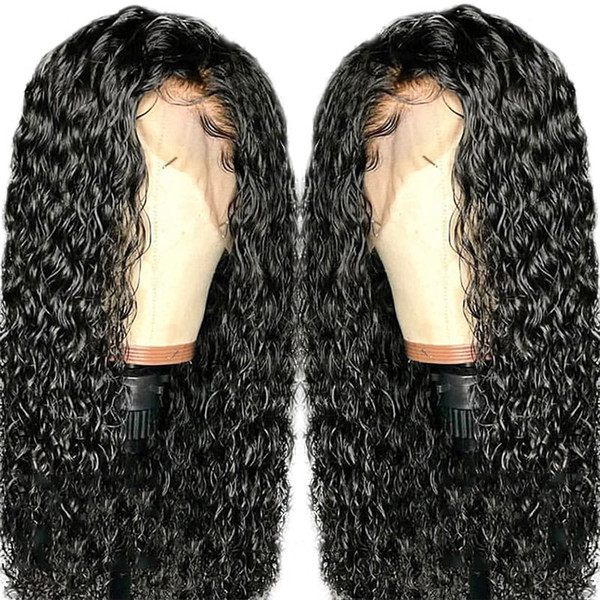 360 Lace Frontal Wig Pre Plucked For Black Women Glueless Virgin Brazilian Hair Curly 13X6 Lace Front Wigs Pre Plucked With Baby Hair