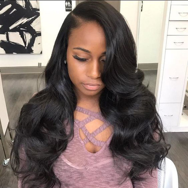 360 Full Lace Wig With Baby Hairs Glueless Malaysian Virgin Preplucked 360 Human Hair Body Wave Wigs Bleached Knots For Black Women