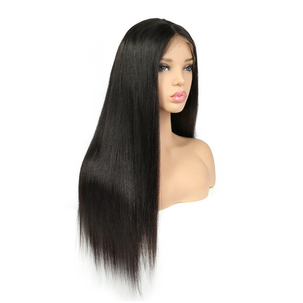 8A 10A Lace Front Human Hair Wigs For Women Pre Plucked With Baby Hair 130% Density Remy Brazilian Human Hair Wigs