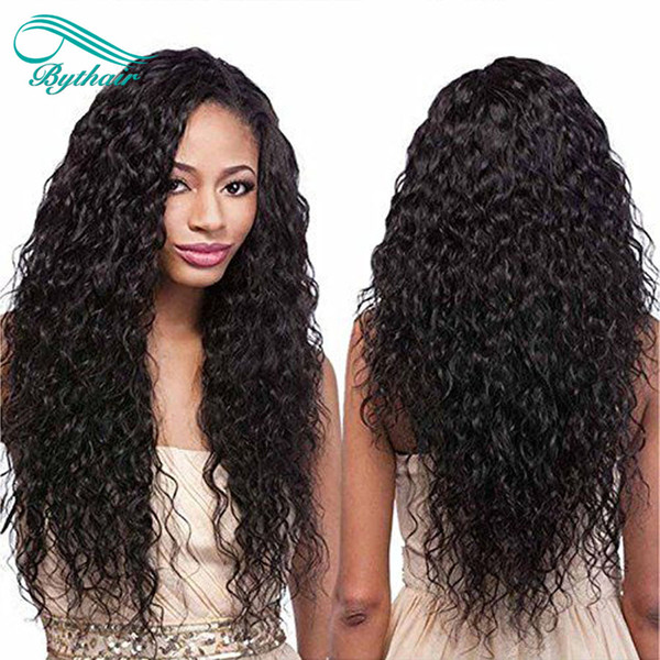 Bythair Lace Front Human Hair Wigs For Women 360 Lace Wig Brazilian Natural Wave Full Lace Wigs Pre Plucked With Baby Hairs