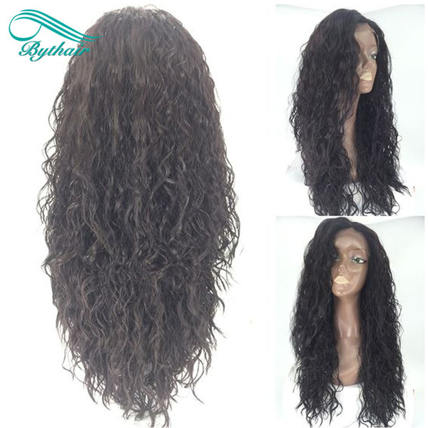 Bythair 360 Lace Front Human Hair Wigs For Women With Baby Hairs Bleached Knots Brazilian Remy Hair Full Lace Wigs Pre-Plucked