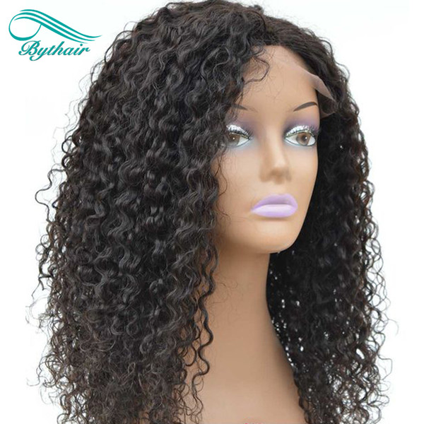 Bythair 360 Lace Wig Pre Plucked Brazilian Hair Full Lace Wig Water Wave Lace Front Human Hair Wigs With Baby Hairs