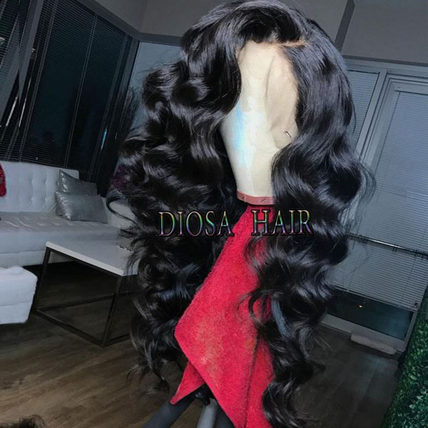 Diosa Loose Wave Full Lace Wigs With Baby Hair Virgin Human Hair Wigs For Black Women With Natural Hairline Lace Front Wigs