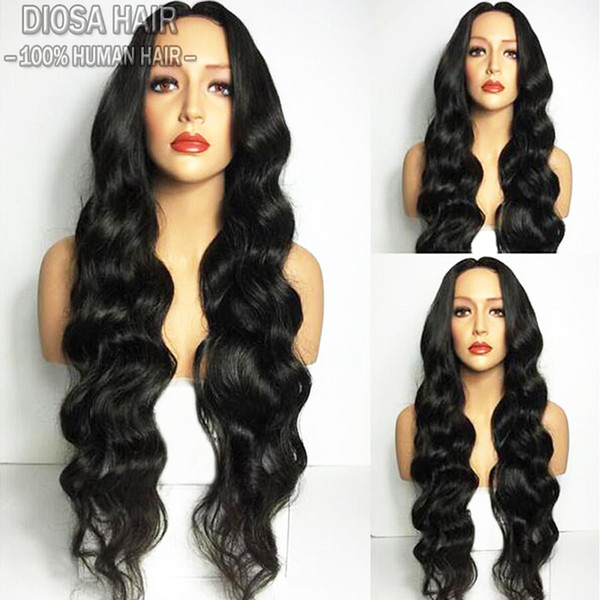 Diosa lace front wigs Loose Wave human hair wigs for black women 180 Density Full Lace Wig