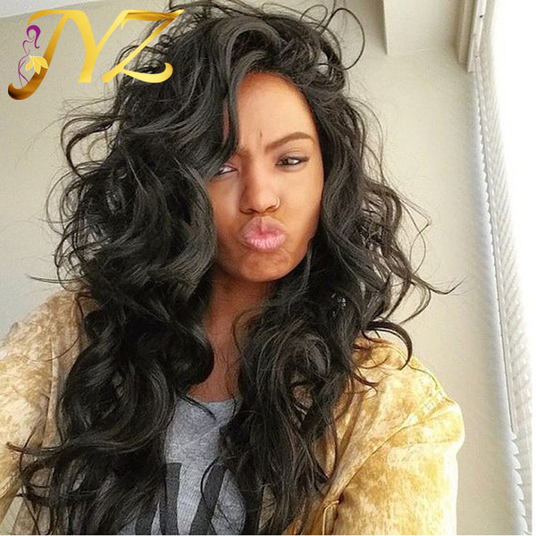 Wholesale 130% Density Human Hair Wigs Wave Lace Front Wigs With Baby Hair Brazilian Body Wave Human Hair Wigs