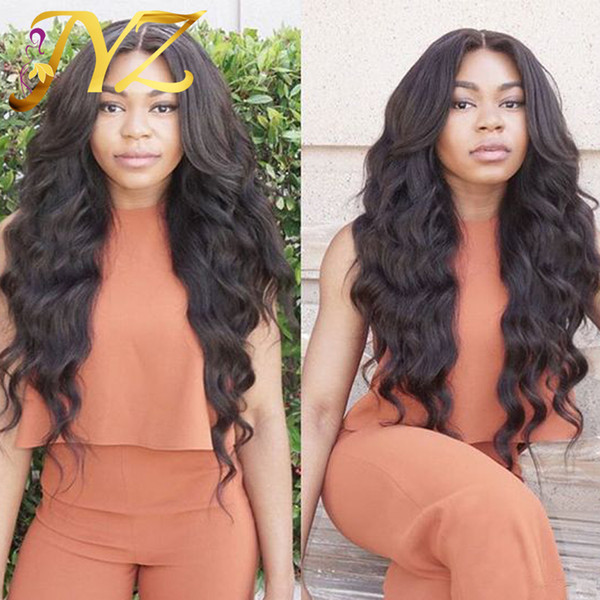 Loose Wave Wigs Brazilian Remy Hair Virgin Hair Lace Front Wigs For Black Women Bleached Knots Natural Hairline Loose Wave Full Lace Wigs