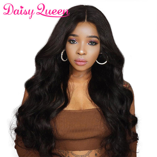 Body Wave Lace Front Human Hair Wigs For Black Women Pre-Plucked With Baby Hair Grade 8A Brazilian Virgin Hair Lace Wigs 8-26 Inch