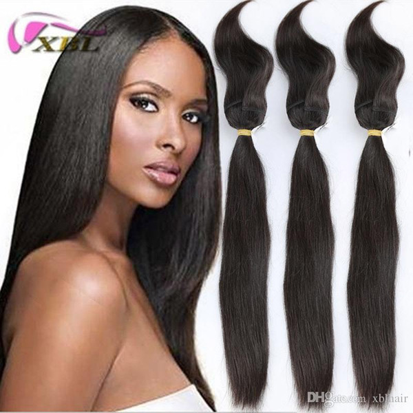 Virgin Human Hair Braid In Bundles 3 Pieces 100 Human Hair Malaysian Human Hair Extensions By Fedex