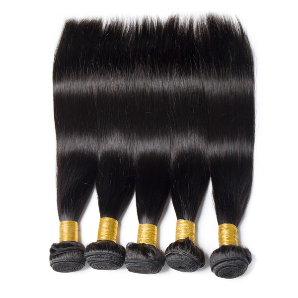 VIYA 8A Human Brazilian Straight Human Hair Weft No Shed Cheap Straight Hair Weave Brazilian virgin human hair bundles