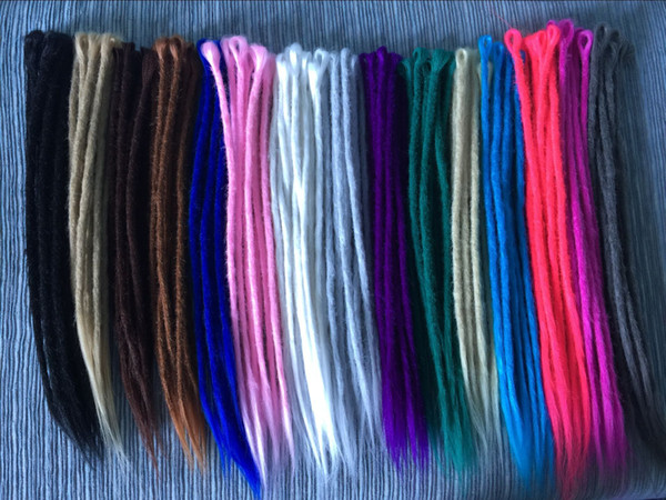 Soft Dreads 100pcs/lot Synthetic Braid Hair 30cm 40cm Kanekalone synthetic Braiding Hair Box Braids Hair free Shipping