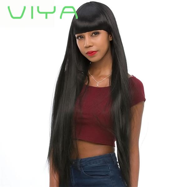 VIYA Virgin Human Hair Weaves 9A Peruvian Straight Virgin Hair 3pcs/lot Natural Black Human Hair Bundles with Wholesale Price