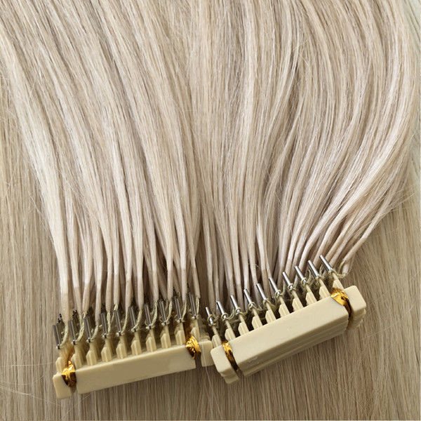 New Products High Quality Double Drawn Cuticle Aligned Remy Hair 6D Pre Bonded Brazilian Human Hair Extensions