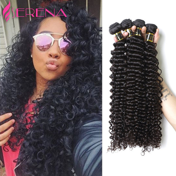 Affordable Malaysian Virgin Hair 3 Bundles Cheap Malaysian Curly Hair Weave Bundles 8A Unprocessed Human Deep Curly Virgin Weave Weft