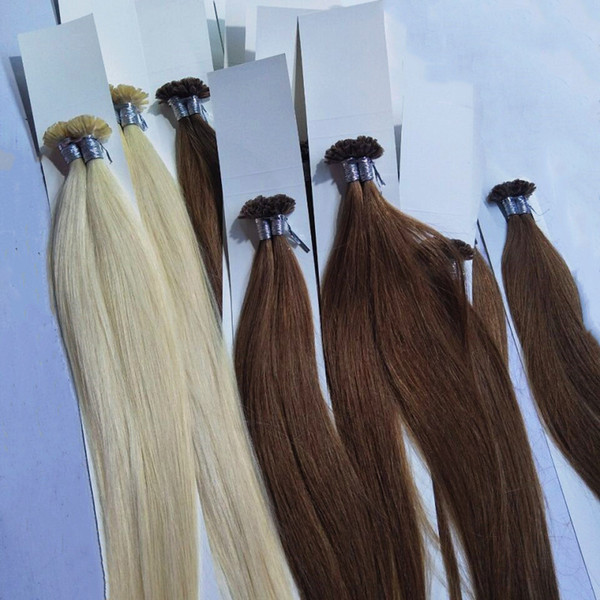 Elibess Brand--120g U tip in hair extension/100% Human Brazilian hair/1g per strand and 120s per Lot