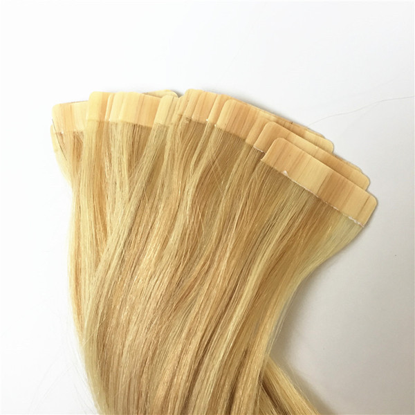 ELIBESS Hair-Double drawn tape in human hair 2.5g/piece 40pieces/lot straight wave skin weft human hair extensions