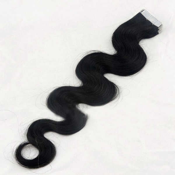 100% Human hair 100Gram Pack Body wave 1B I tip hair 1gr st & 4# tape hair 2.5gr piece, 2Lots