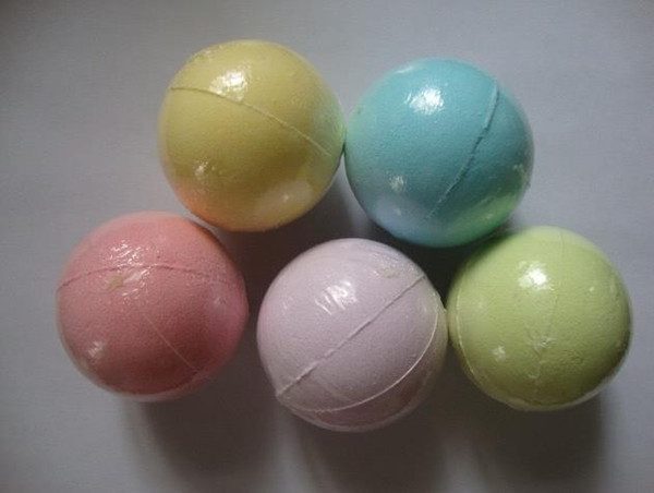 10g Random Color! Natural Bubble Bath Bomb Ball Essential Oil Handmade SPA Bath Salts Ball Fizzy Christmas Gift for Her