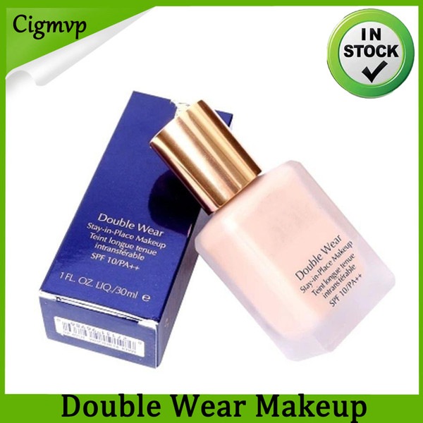 Wholesale Top Quality EL Brand Maquillage Makeup Foundation Double Wear DW Stay-in-Place Makeup Liquid Foundation Brands 30ml