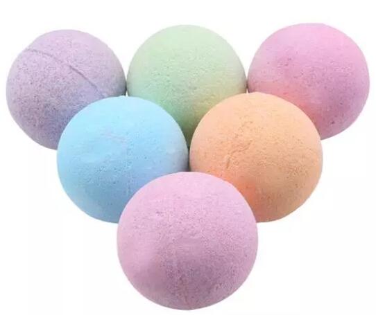 DHL Organic Bath Salt Bombs Skin Care Oil Sea Salt Bath Bombs Gift Set 6 Flavor Organic Handmade