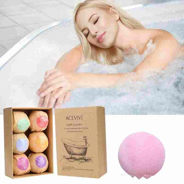 Bath Bombs Gift Set Handmade Large Fizzy Organic Essential Oil Bath Bombs Kit for Moisturizing Bubble & Spa Bath