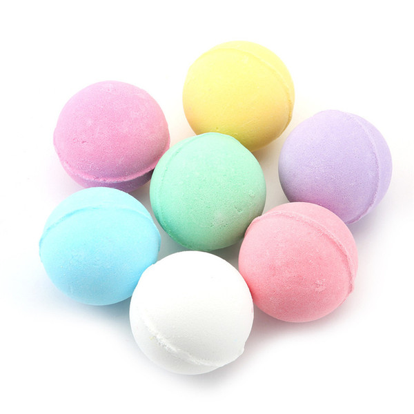 10g Bubble Bath Bombs Gift Flower Essential Oil Fizzies Scented Sea Salts Balls Handmade SPA Gifts E0015