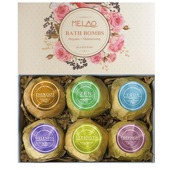 Bath Bomb Explosive Salts Ball Relieve Tiredness and Tighten Skin