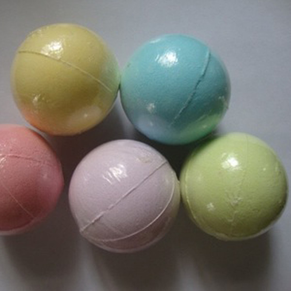 200 pcs 40g Natural Bubble Bath Bomb Ball Essential Oil Handmade SPA Bath salt random color dhl free shipping