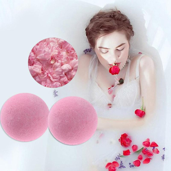 Hot 1pc 10g Organic Bath Salt Body Essential Oil Bath Ball Natural Bubble Bath Bombs Ball Rose/Green tea/Lavender/Lemon/Milk