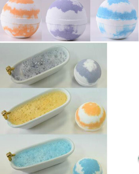 540G/box Bath Bombs Natural Ingredient essential oil strong therapeutic effect colorful bath bomb fast dissolving pleasant smell