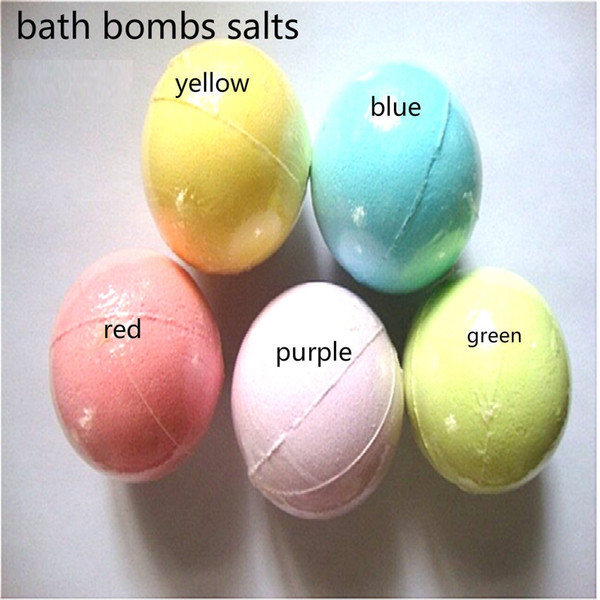 10g Random Color! Natural Bubble Bath Bomb Ball Essential Oil Handmade SPA Bath Salts Ball Fizzy Christmas Gift