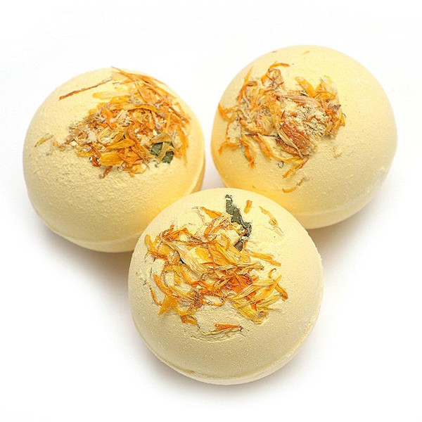 DHL 006 rosot ena 100g Dried flowers Rose/Lavender/Lemon/Deep Sea Bath Salt Body Essential Oil Bath Ball Natural Bubble Bath Bombs Ball