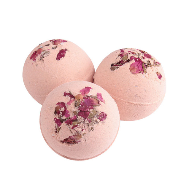 100g/pcs Rose Odor Deep Sea Bath Salt Body Essential Oil Bath Ball Natural Bubble Bath Bombs Ball