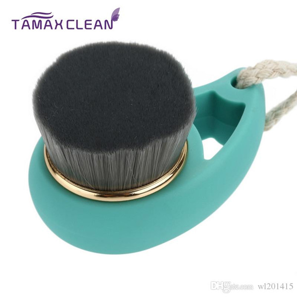 TM-104 Bamboo Charcoal Facial Cleaning Brush Soft Hair Face Wash Brushes Pore Cleanser Cepillo Limpiador clean tool