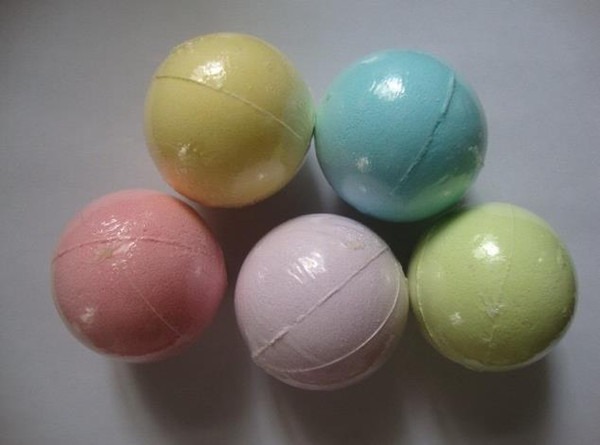 2018 top 10g Random Color! Natural Bubble Bath Bomb Ball Essential Oil Handmade SPA Bath Salts Ball Fizzy Christmas Gift for Her