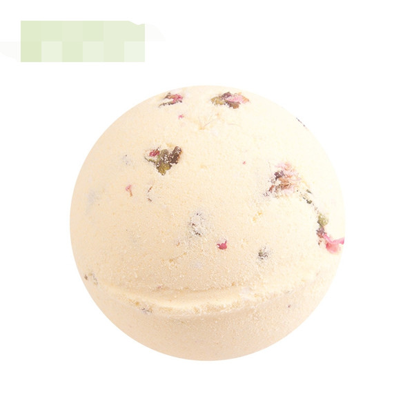 Bubble Bath Ball Moisturizing & Nourishing Lemon Peach Flower Bath Ball Essential Oil Promote Skin Cell Growth And Brighten Complexion