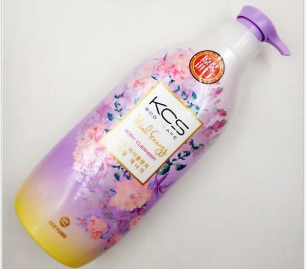 0216 South Korea imported shower gel Moisturizing and moisturizing 500ml, purple