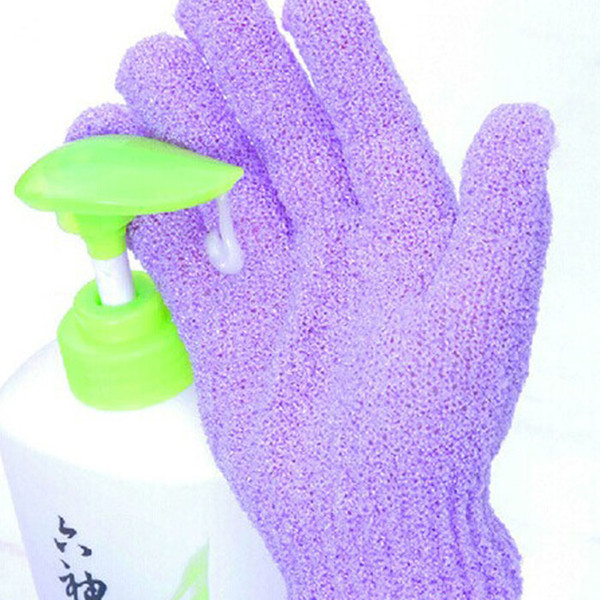 Shower Gloves Exfoliating Wash Skin Spa Bath Gloves Foam Bath Skid Resistance Body Massage Cleaning