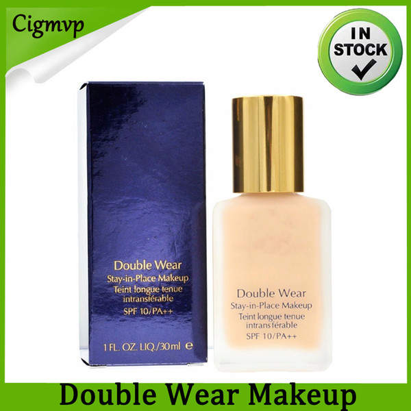 Wholesale Top Quality Maquillage Makeup Foundation Double Wear DW Stay-in-Place Makeup Liquid Foundation Brands 30ml DHL Free Shipping