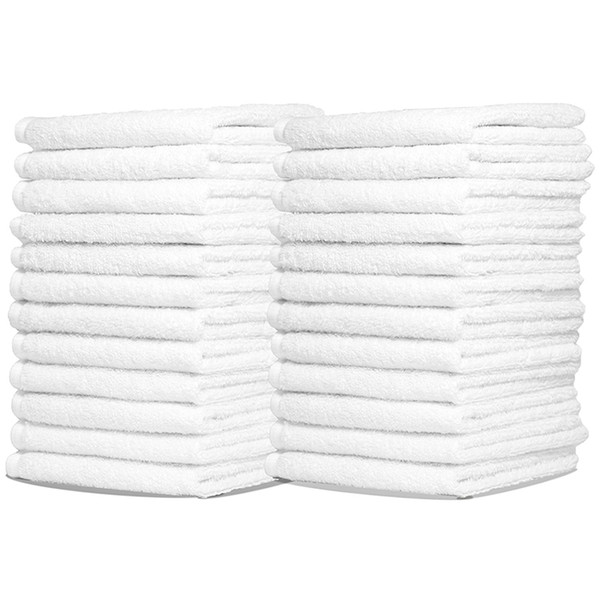 New 100% Cotton Hotel Guest House Bath Towels White Color Towel Soft Bathroom Supplies Unisex Usage Natural Safe Towels 70*140Cm 400G