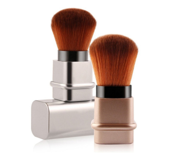 MAANGE 1PC Fashion Kabuki Foundation Makeup Face Brush Square Telescopic Blush Brush Powder Brush Retractable Cosmetic Tools