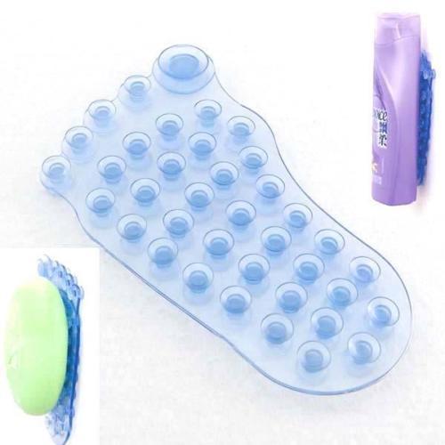 anti slip sucker BATHROOM ANTI-SLIP SOAP BOTTLE SUCKER SOFT MAT SUCTION STICKER HOLD MUTLI-SHAPE Palm PVC Magic Plastic Sucker Sticker