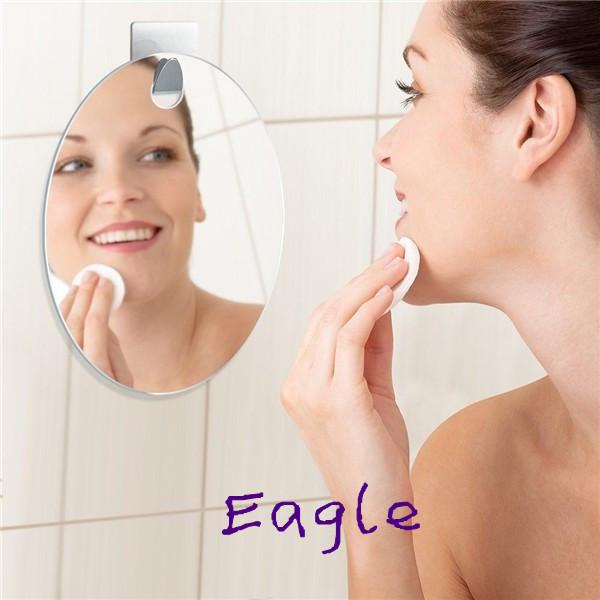 [Healthy Life] Bathroom product anti-fog Shower shaving Fogless Mirror Guaranteed Fog20cmX15cmX0.4cm with Steel Adhesive Women