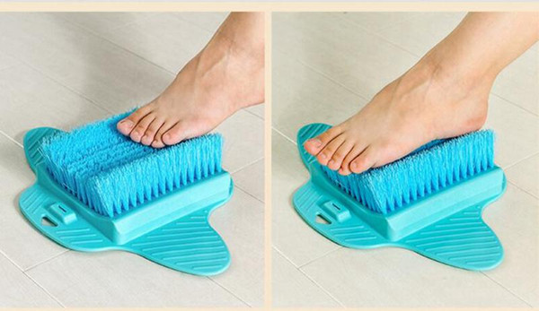 Bathroom Clean Foot Brush Massage Brush Scrubber Remove calluses Hard Dead Rough Dry Skin Callus Room Tools Cleaning Brush KKA2101 100pcs