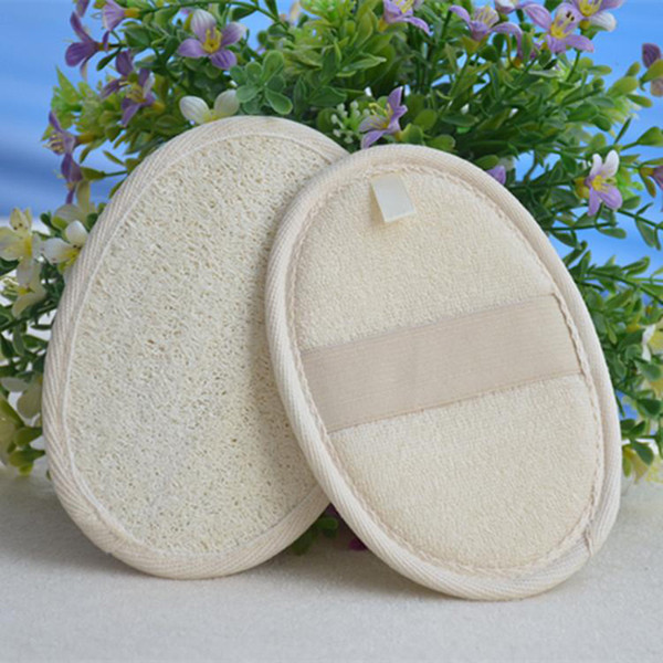 11*16cm Natural Loofah Pad Loofah Scrubber Remove the Dead Skin Loofah Pad Sponge for Home or Hotal