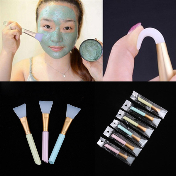 SM002 Soft Silicone Face Mask Brush Mask Beauty Tool Facial Mud Mask Applicator Brush Hairless Body Lotion And Body Butter Applicator Tools