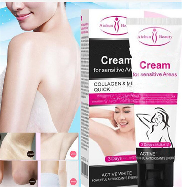 New AICHUN Skin Beauty Care Underarm Repair Body Lotion Cream Aichun bath Body Lotion Drop free shipping